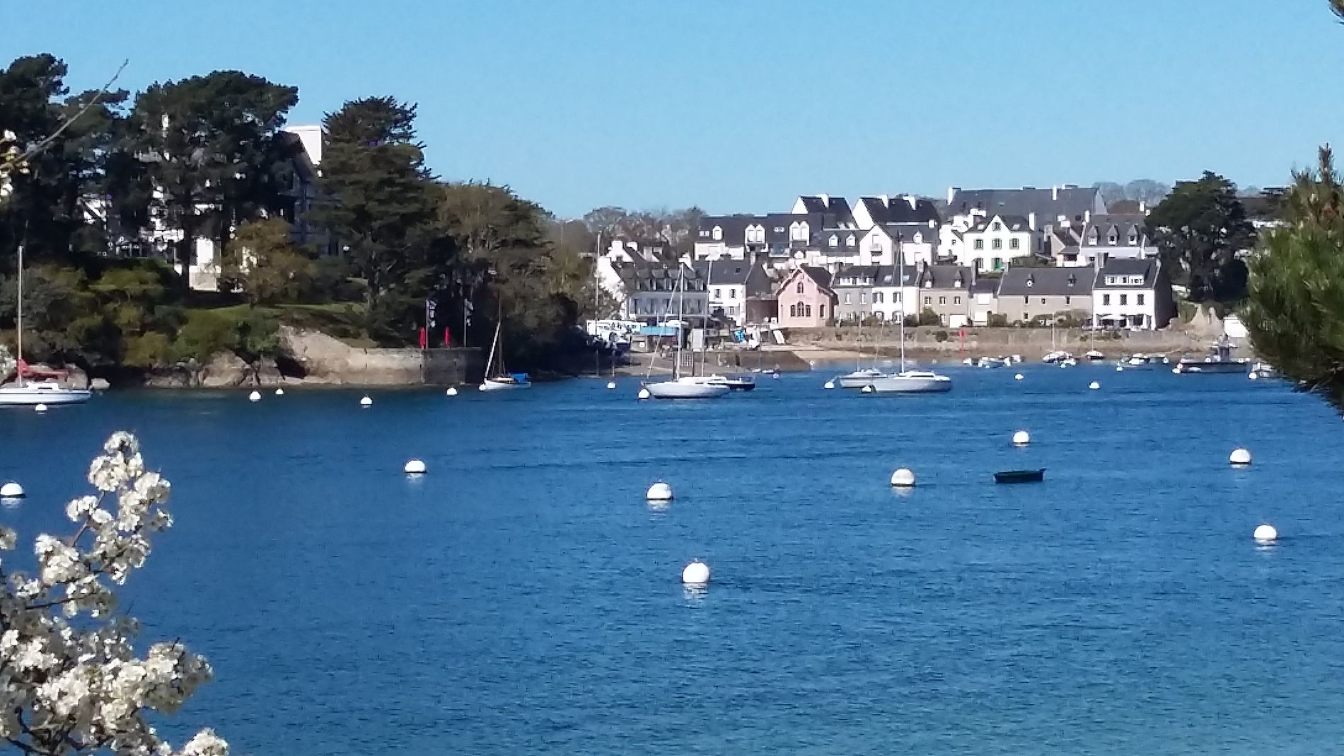 Sainte Marine vue de Bénodet